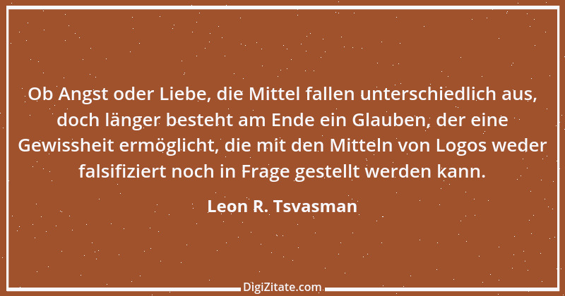 Zitat von Leon R. Tsvasman 12