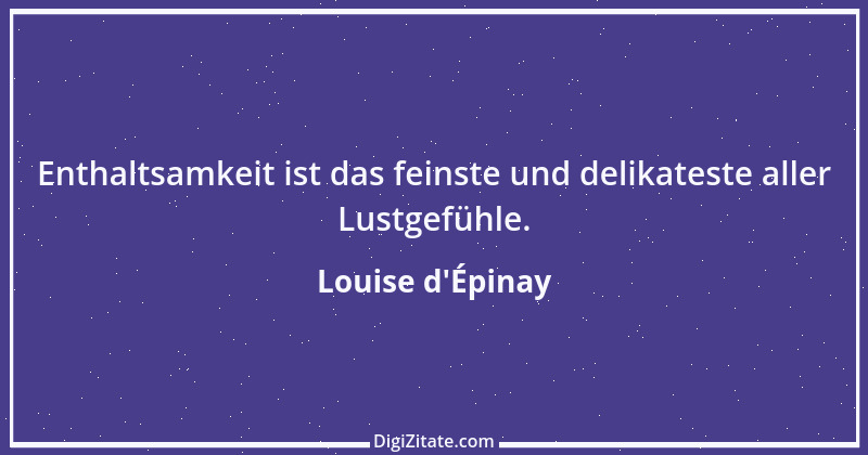 Zitat von Louise d'Épinay 1