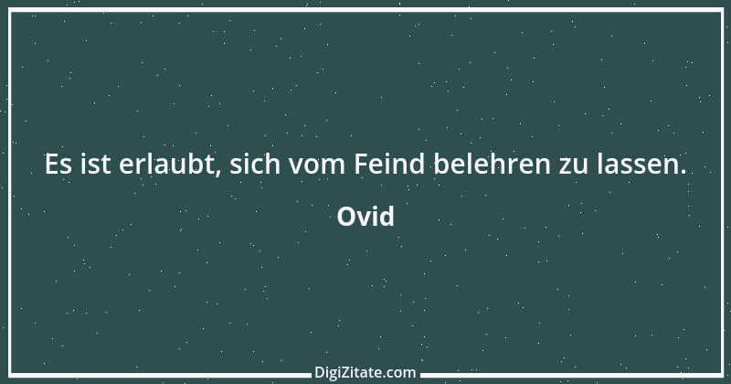 Zitat von Ovid 7