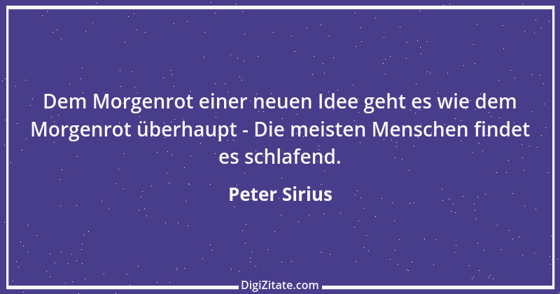 Zitat von Peter Sirius 27