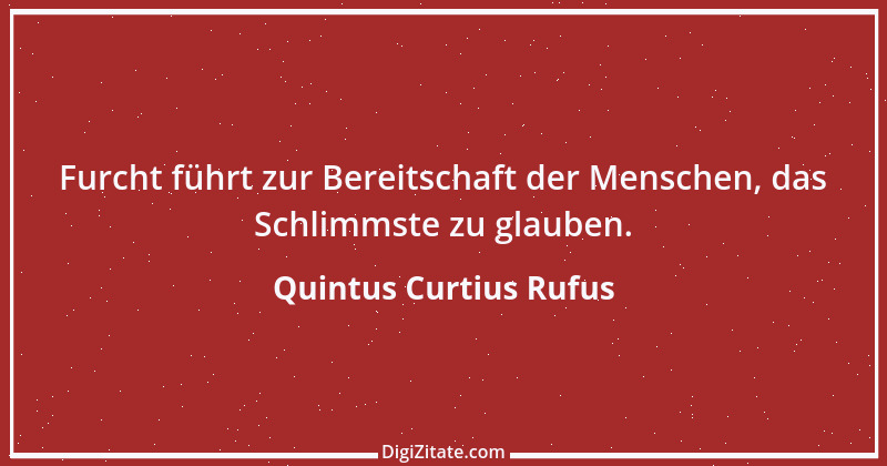 Zitat von Quintus Curtius Rufus 2