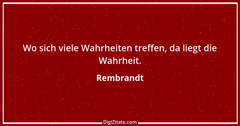 Zitat von Rembrandt 1