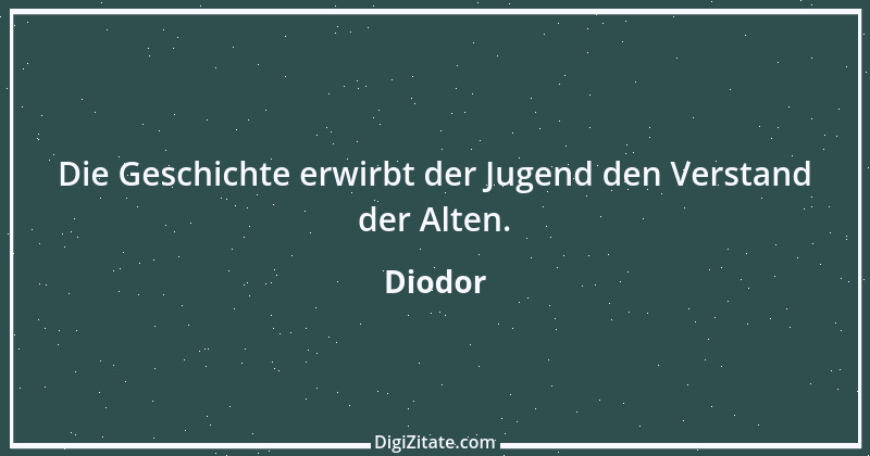 Zitat von Diodor 2