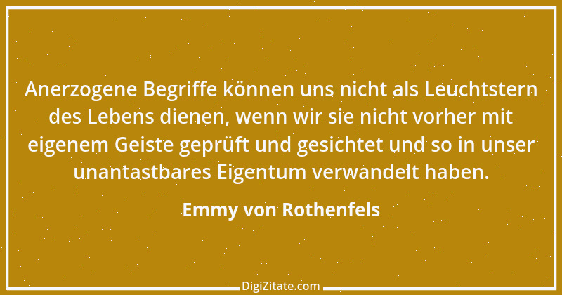 Zitat von Emmy von Rothenfels 13