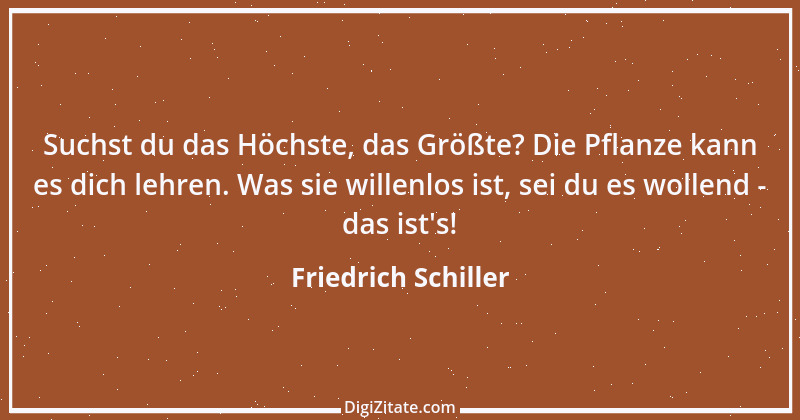 Zitat von Friedrich Schiller 1145