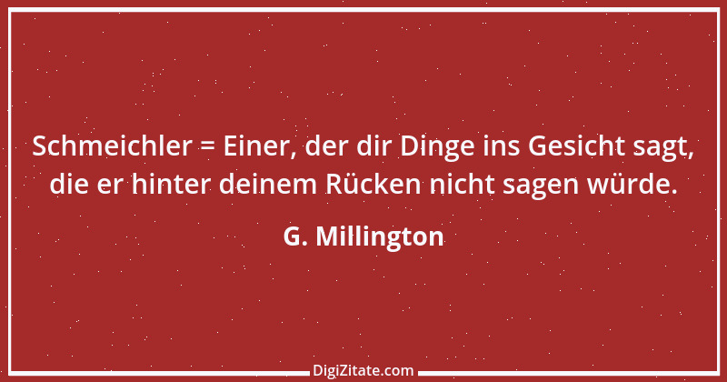 Zitat von G. Millington 1