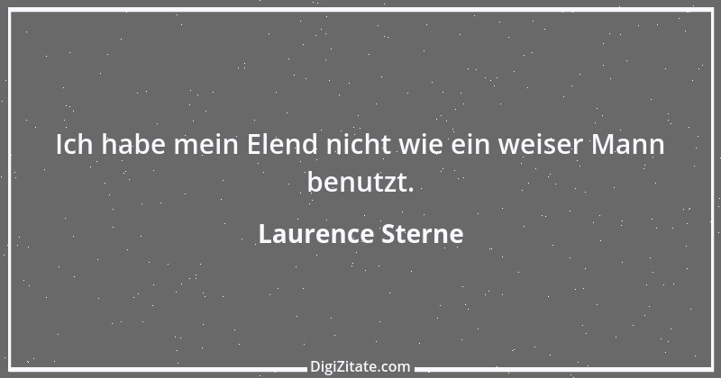 Zitat von Laurence Sterne 8