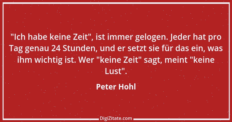 Zitat von Peter Hohl 11