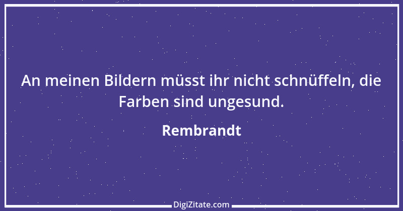 Zitat von Rembrandt 2