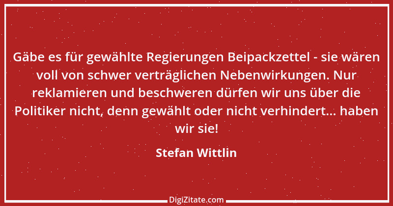 Zitat von Stefan Wittlin 337