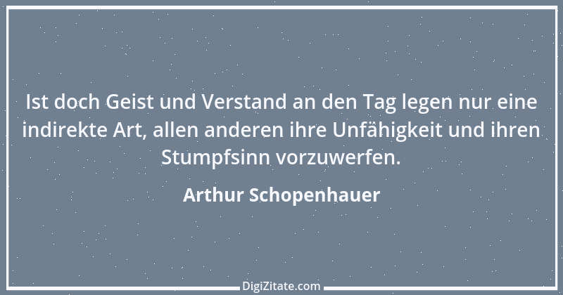 Zitat von Arthur Schopenhauer 495