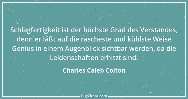 Zitat von Charles Caleb Colton 5