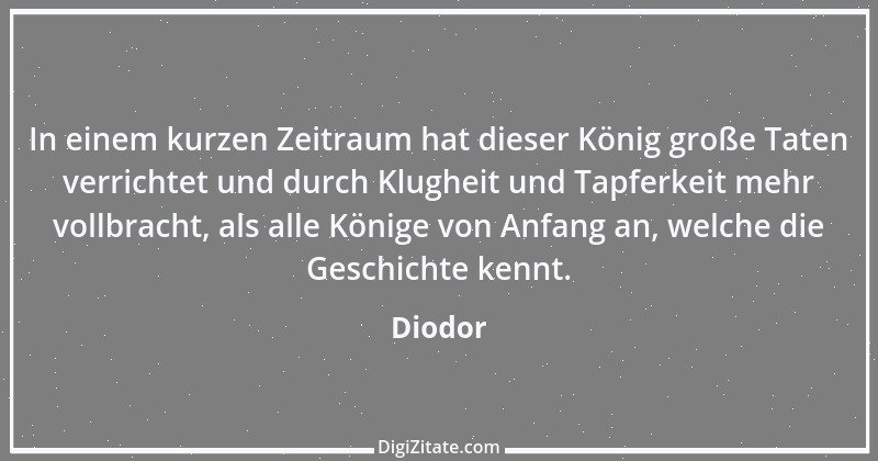 Zitat von Diodor 3