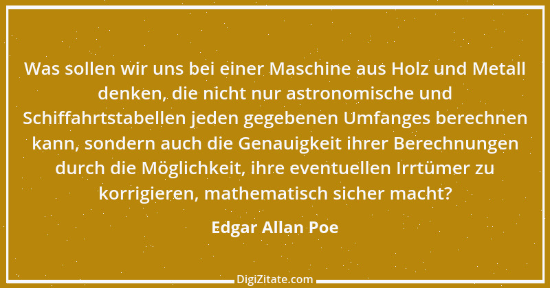 Zitat von Edgar Allan Poe 108