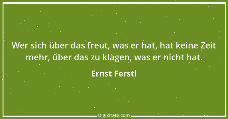 Zitat von Ernst Ferstl 2070