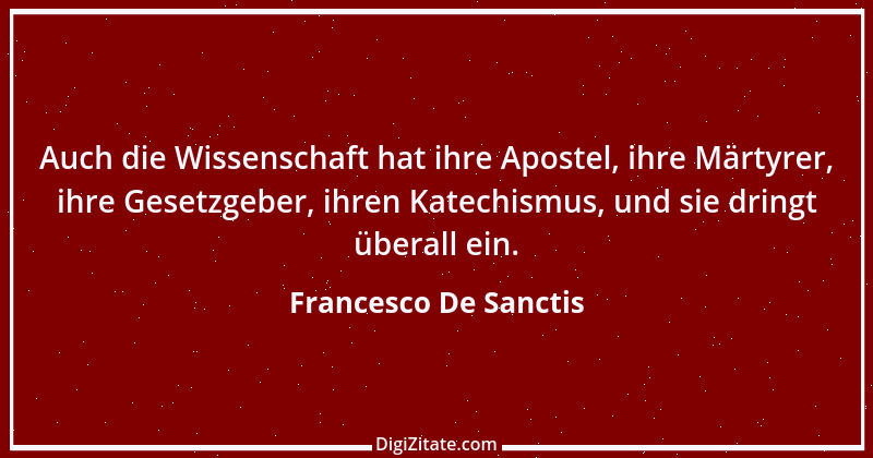 Zitat von Francesco De Sanctis 6