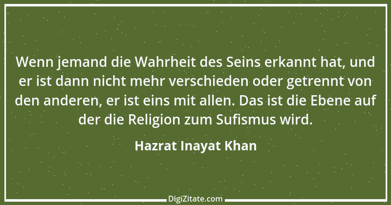 Zitat von Hazrat Inayat Khan 13