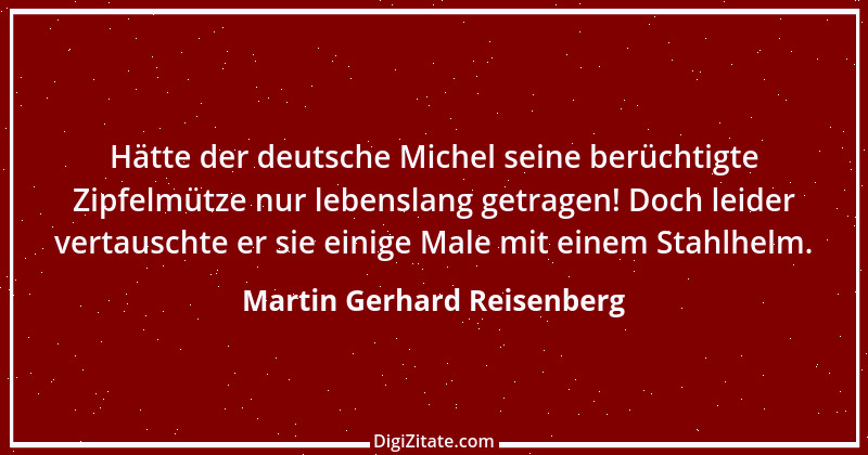 Zitat von Martin Gerhard Reisenberg 2944