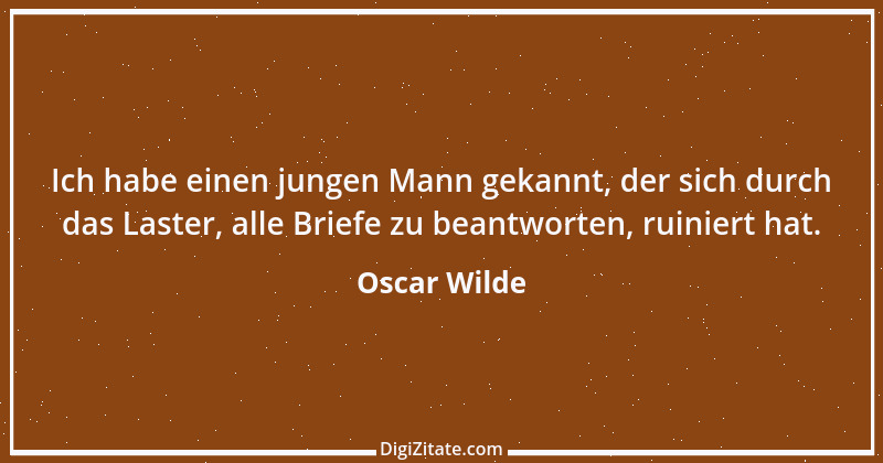 Zitat von Oscar Wilde 535