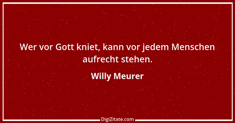 Zitat von Willy Meurer 930