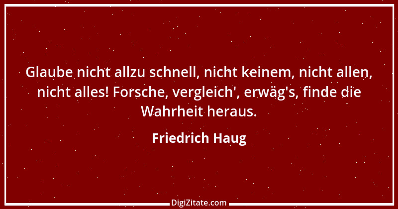 Zitat von Friedrich Haug 37