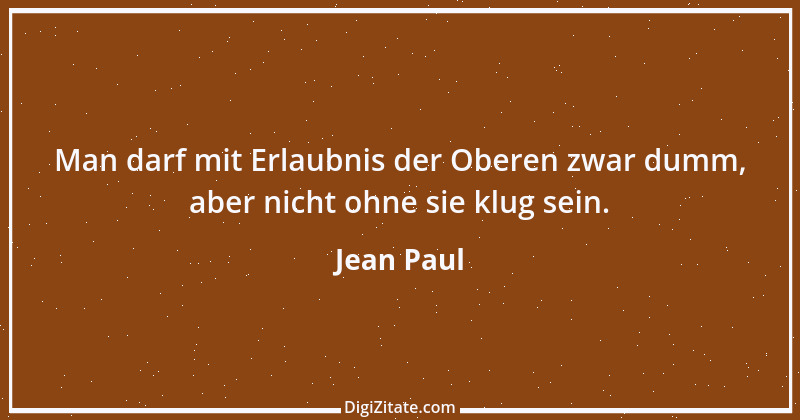 Zitat von Jean Paul 775