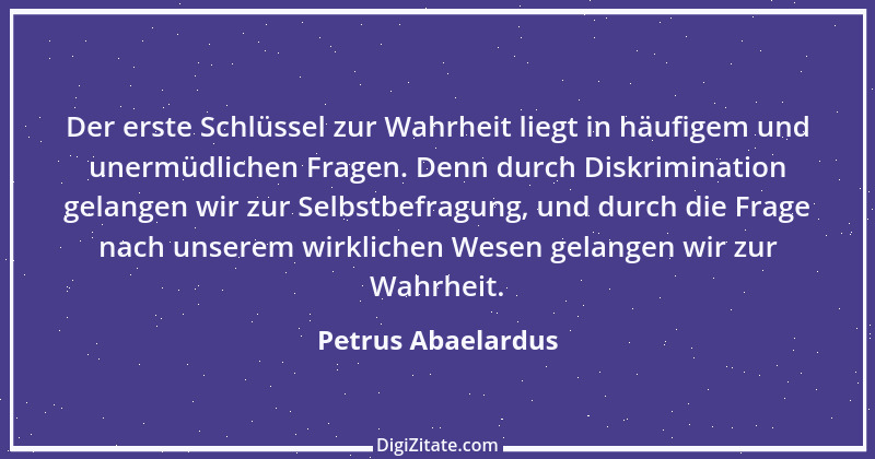 Zitat von Petrus Abaelardus 18