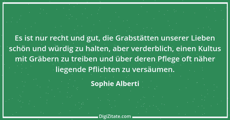 Zitat von Sophie Alberti 2