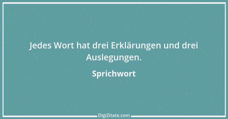 Zitat von Sprichwort 8622