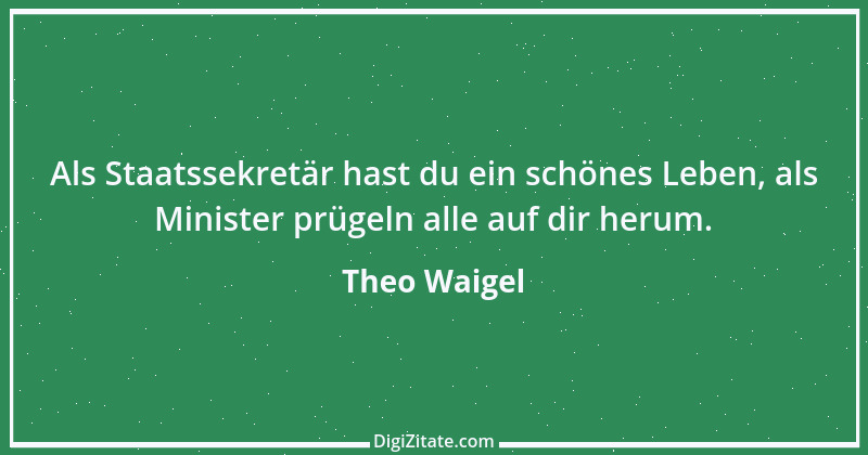 Zitat von Theo Waigel 13