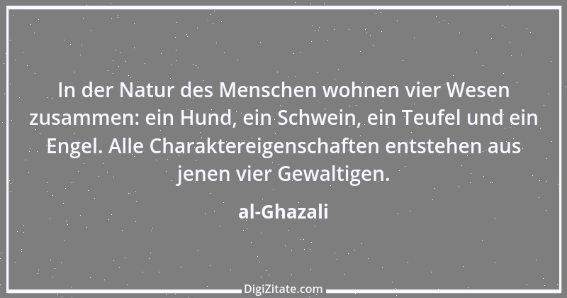 Zitat von al-Ghazali 6