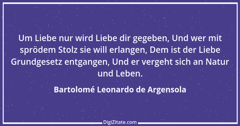 Zitat von Bartolomé Leonardo de Argensola 1