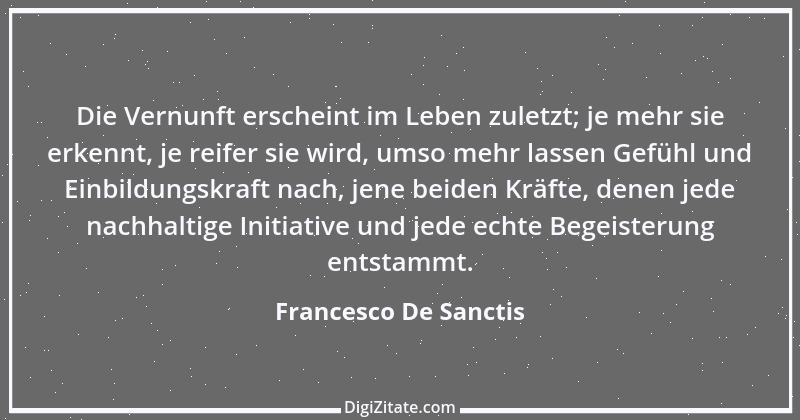 Zitat von Francesco De Sanctis 8