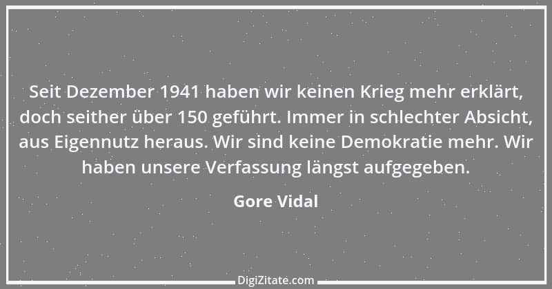 Zitat von Gore Vidal 4