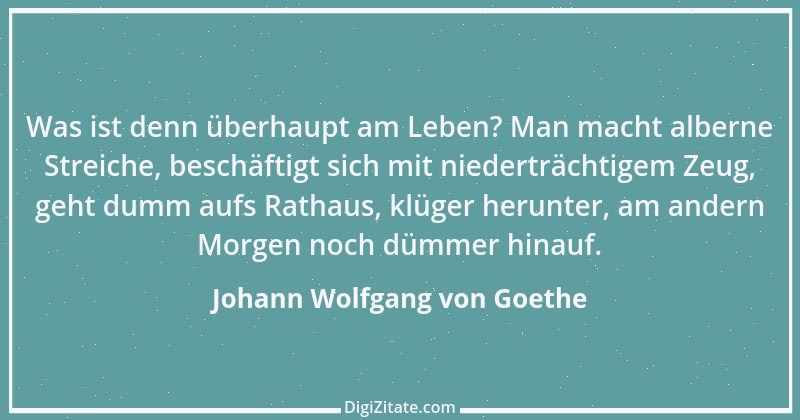 Zitat von Johann Wolfgang von Goethe 1631