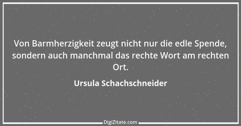 Zitat von Ursula Schachschneider 22