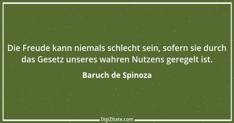 Zitat von Baruch de Spinoza 1