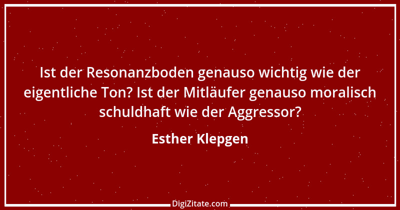 Zitat von Esther Klepgen 124