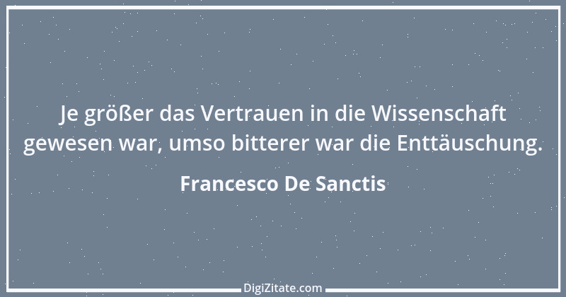 Zitat von Francesco De Sanctis 9