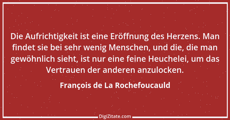 Zitat von François de La Rochefoucauld 545