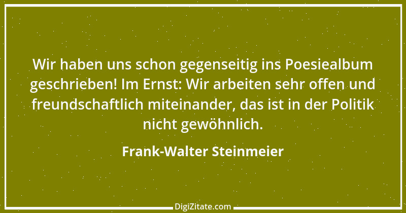 Zitat von Frank-Walter Steinmeier 19