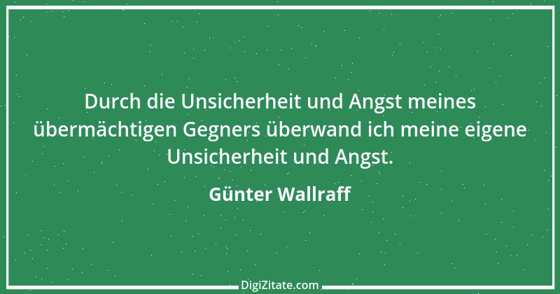 Zitat von Günter Wallraff 3