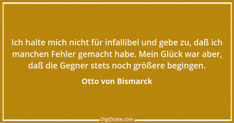 Zitat von Otto von Bismarck 330