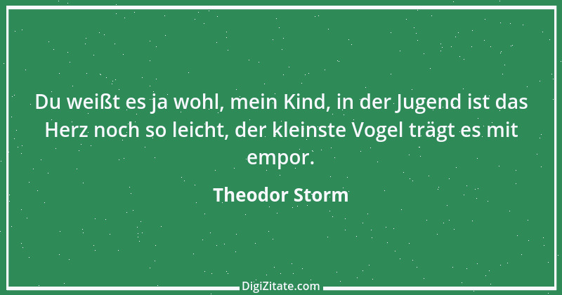 Zitat von Theodor Storm 52