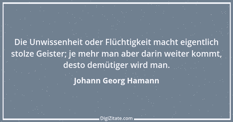 Zitat von Johann Georg Hamann 19