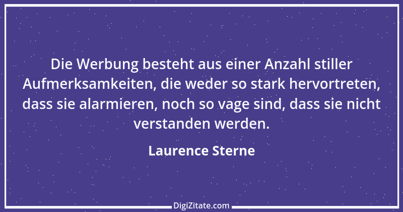 Zitat von Laurence Sterne 13