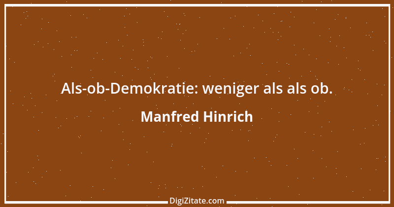 Zitat von Manfred Hinrich 2807