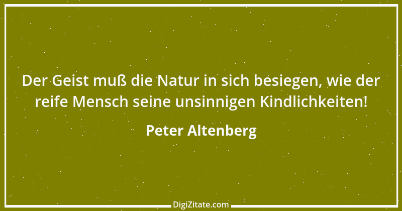 Zitat von Peter Altenberg 59