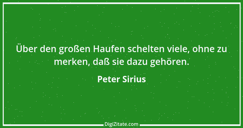 Zitat von Peter Sirius 33