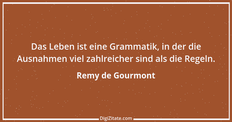 Zitat von Remy de Gourmont 3